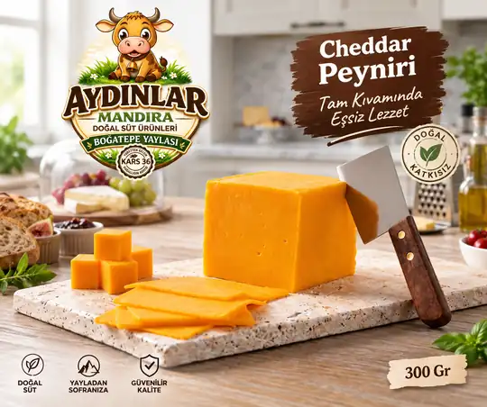 Cheddar Peyniri🧀-300 Gr