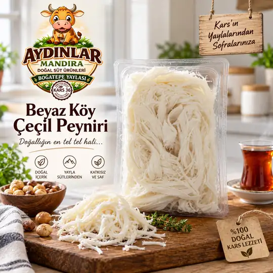 Beyaz Köy Çeçili 🧀-500 Gr