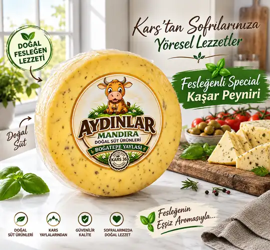 Fesleğenli Special Malakan Peyniri 🧀-500 Gr