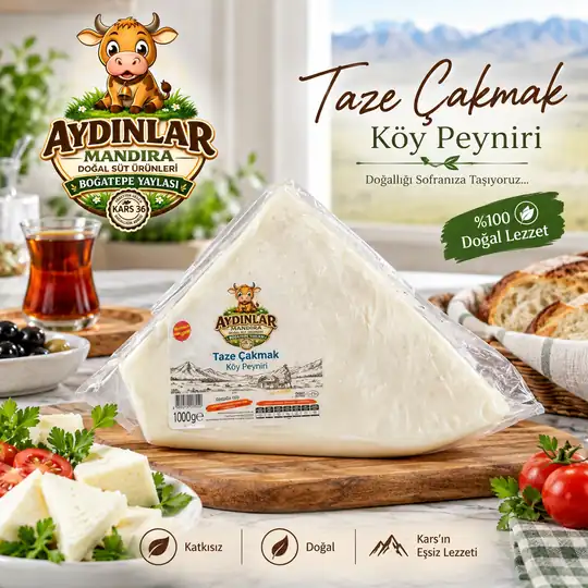 Taze Çakmak Köy Peyniri 🧀500 Gr 
